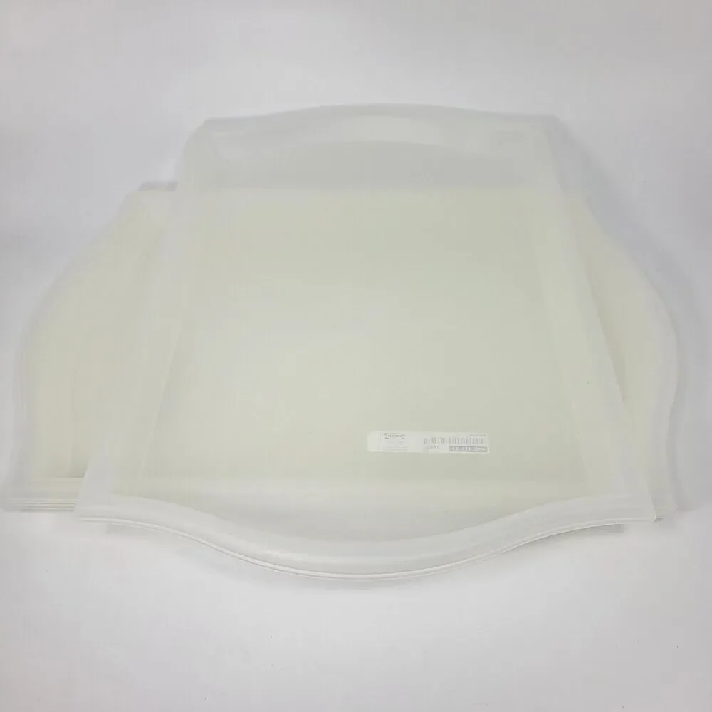 Lot of 3 IKEA SMULA Tray Transparent Angled Edges Receptacle Serving Food 20×14